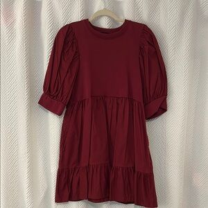 Garnet Tiered Dress